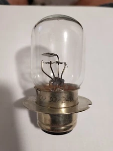 6v 30/24W Globo Bombilla P312 Vintage Faro Faro Lámpara 6 Voltios Motocicleta 312 - Imagen 1 de 3