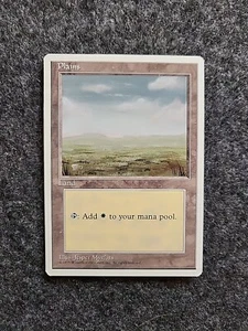 Magic: The Gathering; Plains; Land; 1995 Wizards Of The Coast Deckmaster - Picture 1 of 2