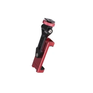 Heavy Duty Aluminum Phone Clamp With AntiScratch Pad 1/4 Tripods Mount Accessory - Picture 1 of 10