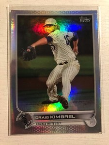 2022 Topps Rainbow Foil Parallel Craig Kimbrel White Sox 2