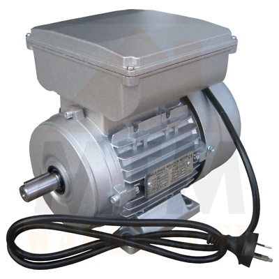 Single Phase Electric Motor 240v 0.75 kW 1 HP 1370 rpm 1400rpm 4 Pole - image 1 of 2