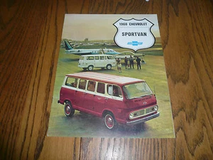Brochure vendita Chevrolet Trucks Sportvan 1968 - Vintage - Foto 1 di 5