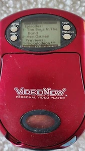 Video Now Personal Video Player Red 2003 Hasbro w/ Disc TESTED WORKING - Picture 1 of 9