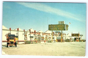 Apache Canyon Indian Trading Post New Mexico Postcard B809 - Picture 1 of 2