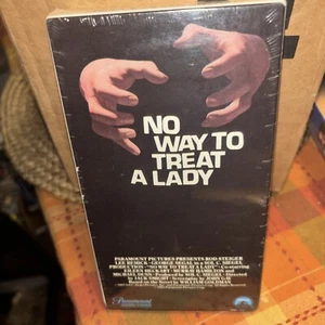 No Way To Treat A Lady 1968 VHS SEALED Rare Hard To Find 1984 Release Version - Picture 1 of 5