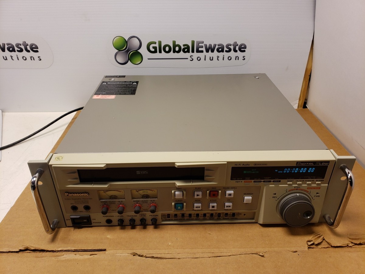 希少 パナソニック S-VHSビデオカセットレコーダー AG-3810（Panasonic  