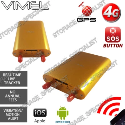 Vimel 4G GPS Tracker 3G Hardwired Power Real Live Tracking Device Anti Theft Car
