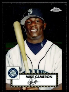 2021 Topps Chrome Platinum Anniversary Mike Cameron / Seattle Mariners #587 - Picture 1 of 2