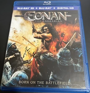 Conan the Barbarian (3D) (Blu-ray 3D, 2011) MOMOA ACTION REMAKE - Picture 1 of 3