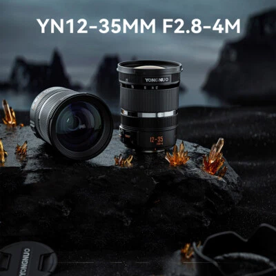 Yongnuo YN12-35mm F2.8-4M Auto Focus Zoom Macro Lens for M4/3 Panasonic Olympus - Image 1 of 4