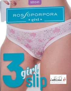 6 SLIP MUTANDA SOTTODONNA RAGAZZA GIRL INTIMO ROSSOPORPORA COLORI MODA - Foto 1 di 5