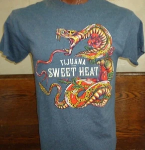 Camiseta mediana de la marca Tijuana Sweet Heat hecha con gris tequila - Imagen 1 de 5