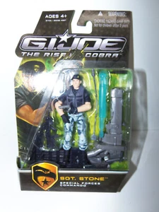 Figura de acción GI Joe The Rise of Cobra película Sgt Stone SF Commando sin usar, en caja - NUEVA - Imagen 1 de 2