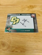 2008 Donruss Elite Extra Collegiate /250 Logan Schafer #CP-47 Patch Auto $$$