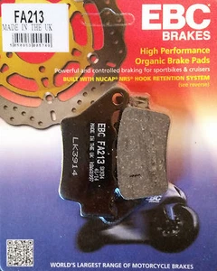 EBC/FA213 Brake Pads (Rear) for Royal Enfield Interceptor/Continental 650 - Picture 1 of 2