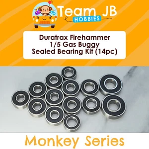 Duratrax Firehammer 1/5 Gas Buggy - 14 Pcs Rubber Sealed Bearings Kit - Picture 1 of 2