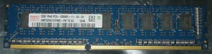 1 x 2GB HYNIX DDR3 RAM 1600MHz PC3-12800E 240-pol. CL11 HMT325U7CFR8C-PB T0 AC - Picture 1 of 1