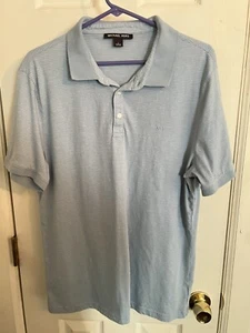 Camisa Polo Michael Kors Grande Azul Algodón Cuello - Imagen 1 de 4