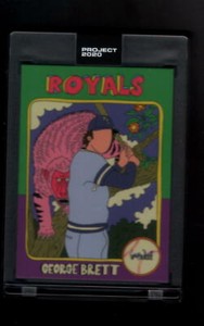 George Brett 2020 Topps Project 2020 by Fucci #254 /2300 Royals 