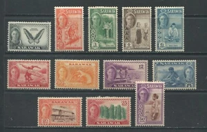 Sarawak KGVI 1950 juego a 50 centavos como nuevo o.g. bisagras - Imagen 1 de 1