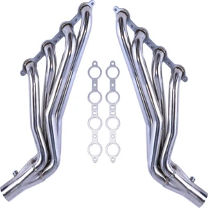 1 7/8" Long Tube Truck Headers For Conversion Swap C10 LS LS1 LS2 LS3 LS6 NEW - Bild 1 von 12