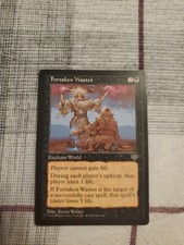 MTG Forsaken Wastes Mirage Regular Rare Light Play