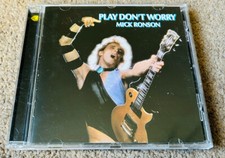 Mick Ronson – Play Don't Worry (2009 Lemon) Nr MINT CD Remastered Bonus Tracks
