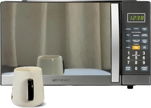 MWG1191SB Countertop Microwave Oven with 1100W Grill Function, Sleek Mirrored Fi - Picture 1 of 8