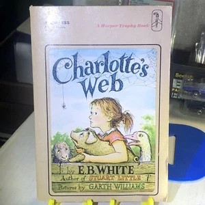 Charlotte's Web E.B. White Garth Williams 30th Print 1973 Vintage Illustrated - Picture 1 of 11