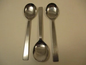 Lot Set 3 Vintage BOAC British Airlines Airplane Spoons Stainless Arthur Price - Picture 1 of 5