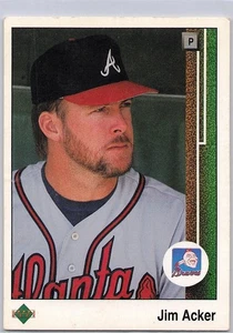 1989 Upper Deck - Jim Acker #52 - Picture 1 of 2