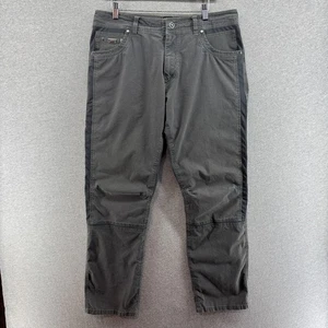 Kuhl Mens Pants 36X32 Radikl Stretch Gray Hiking Enduro Straight Leg Casual - Picture 1 of 12