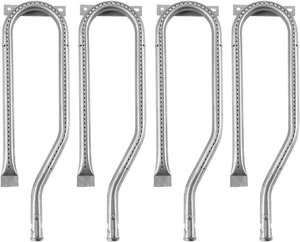 Gas Grill Burner Replacement Stainless Steel Set of 4 for Jenn Air 15 13/16 New - Picture 1 of 5