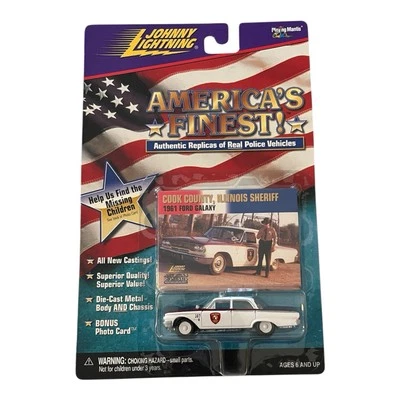 JOHNNY WHITE LIGHTNING AMERICAN FINEST COOK COUNTY 1961 FORD GALAXY - Image 1 of 2