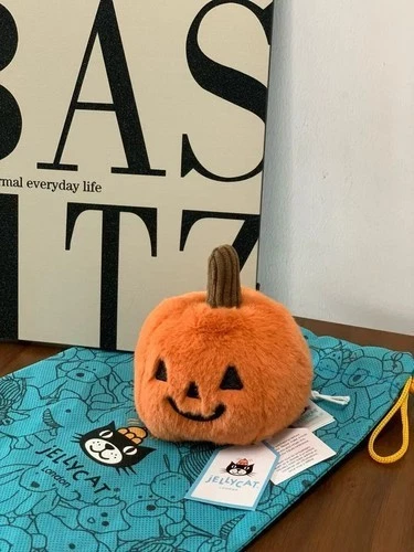 "Trick Or Treat Yo' Self" Pumpkin Plushie - Sassy Fall Decor & Funny Gift Plush Toy