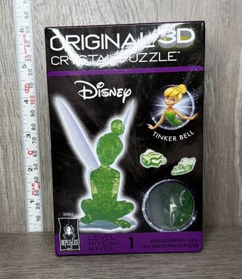 NUEVO Rompecabezas de Cristal 3D Original con Licencia Disney Campanilla Princesa Disney 12+ Foto 1 de 2