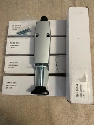 Trans Atlantic GH-6015-AL 8" Soporte de puerta escalonada de alta resistencia acabado de aluminio nuevo Foto 1 de 4