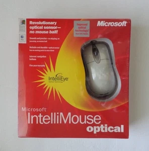 Microsoft IntelliMouse Optical Mouse USB/PS2 (D58-00002) Vintage FLEXX - NIB! - Picture 1 of 7