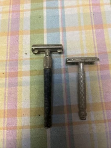 vintage gillette razors Set Of Two - Picture 1 of 3