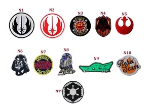 Star Wars Red Rebel SITH Darth Vader Rogue Iron Sew On Patch Badge Jacket Jeans - Picture 1 of 2