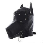Binding Puppy Dog Pu Leather Head Hood Slaver Whip Roleplay Restraints Set