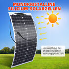200W 12V Solarpanel Flexibel Monokristallin Solarmodul Wohnmobil Camping Boot