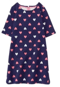 NWT Gymboree Tails of the City Heart dress Quilted Girl Dress SZ 5,7,8,12 - Picture 1 of 1