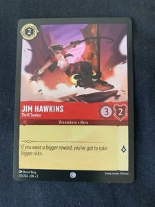 Disney Lorcana Into the Inklands Jim Hawkins Common NON-FOIL 110/204 - Picture 1 of 1