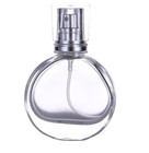 30ml Empty Glass Perfume Spray Bottle Atomizer Refillable Clear Round 