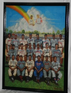 1995 Negro League "Tribute to Leon Day" Artist Proof LE 14/50 Signed by 20, EX+ - Picture 1 of 12