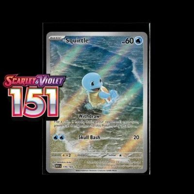 Pokemon 151 Cards! Holo/Reverse Holo Ex Illustration Ultra Double Rare Card! - Image 1 of 2