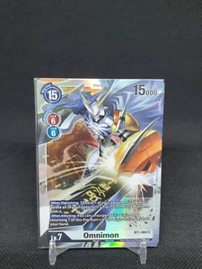 Omnimon BT1-084 SR Super Rare Foil NM Digimon Card - Bild 1 von 2