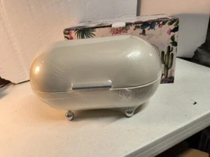  Angoily Bread Box Keeper Multi-function Sundries Container Vintage Look - Picture 1 of 2