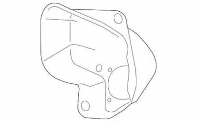 OEM NUEVO 10-17 Ford Expedition Navigator XLT guardabarros trasero bolsillo de combustible YL3Z9927936B Foto 1 de 2